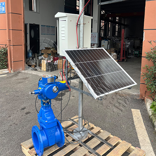 津南皓久 Z945X-16Q免布线太阳能电动闸阀 农业灌溉 支持远程智能控制